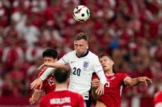 Inglaterra no convence en empate 1-1 con Dinamarca en la Euro 2024