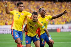 La zurda de James prende a Colombia en victoria 2-1 ante Paraguay en la Copa América