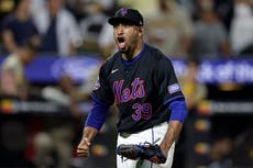 Taponero de Mets Díaz comienza a purgar suspensión de 10 juegos tras expulsión