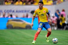 Copa América: James Rodríguez, otra vez el faro de Colombia