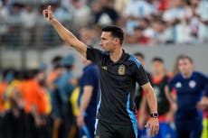 Argentina: Scaloni no dirigirá ante Perú en la Copa América por sanción