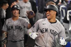 Soto y Torres aportan jonrones a paliza de Yankees sobre Azulejos, 16-5