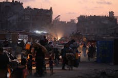 Ataque nocturno deja 9 muertos en Jan Yunis horas después de la orden de evacuación de Israel
