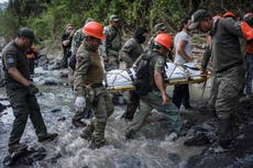 Mueren 3 policías que revisaban daños por lluvia en el este de México; otro sigue desaparecido
