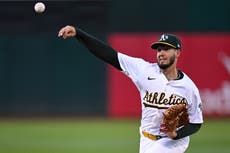 Con cuadrangulares de Butler y Rooker, Atléticos se imponen 7-5 a Angelinos