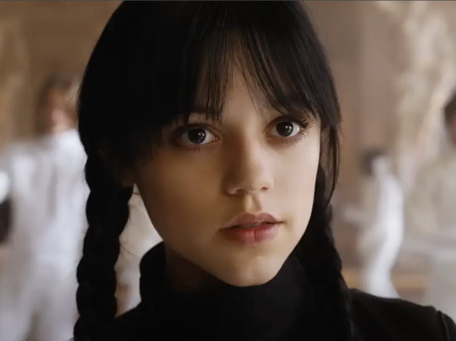 Jenna Ortega en la serie de Netflix ‘Merlina’