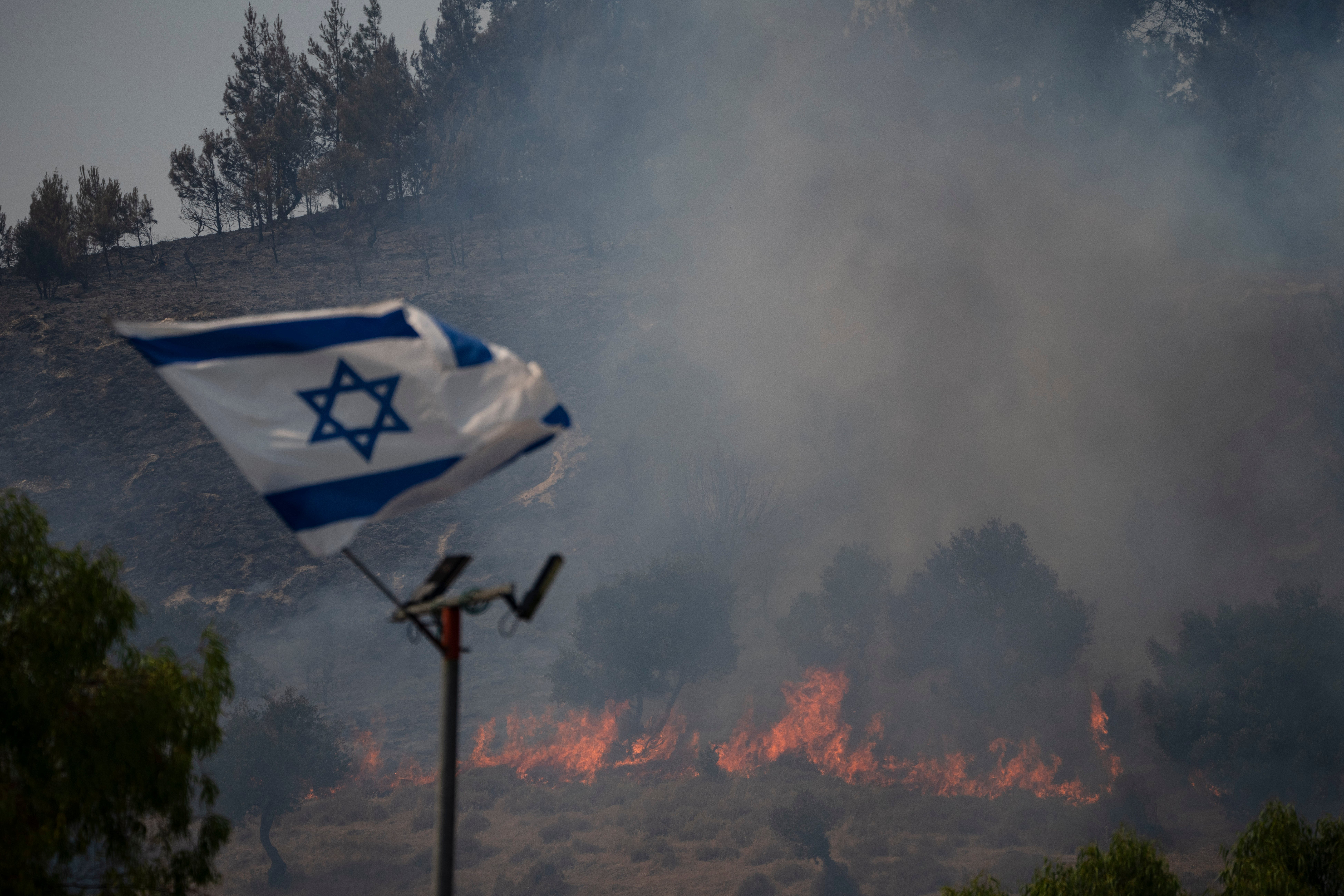 LÍBANO-ISRAEL-INCENDIOS
