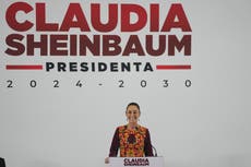 Nueva presidenta de México nombra a una mujer como la número dos de su próximo gabinete