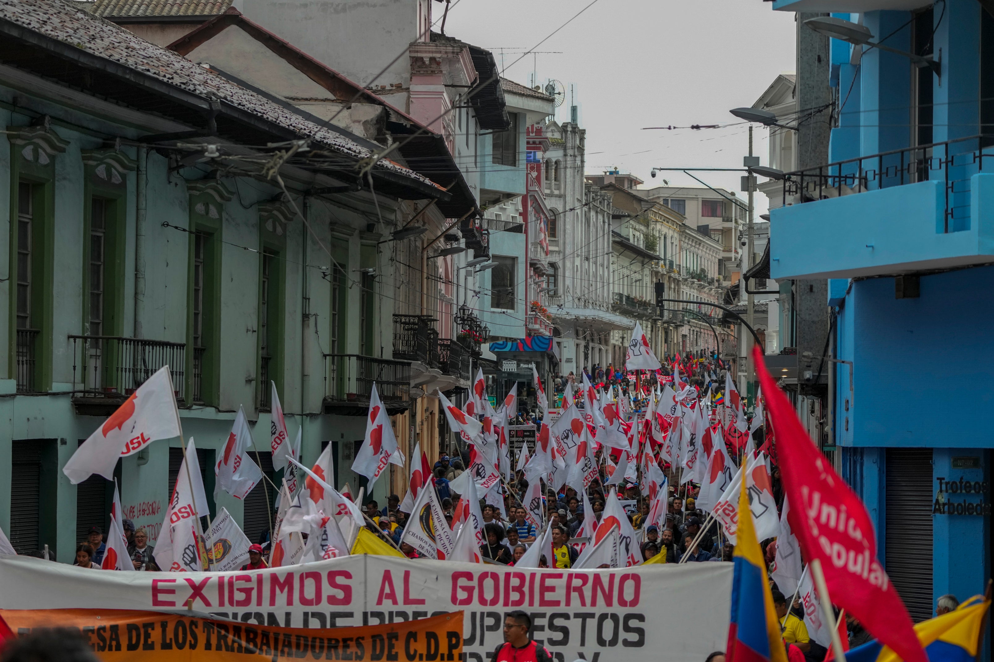 ECUADOR-PROTESTAS