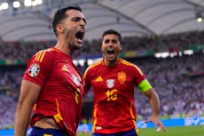 Con un dramático final en tiempo extra, España vence 2-1 a Alemania y avanza a semifinales de Euro