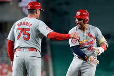 Contreras empata con jonrón en la 9na y Cardenales superan 7-6 a Nacionales en la 11ma