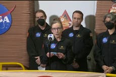 Una tripulación de la NASA sale tras pasar un año en una simulación de Marte