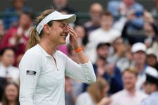 Vekic llega a su primera semifinal de Grand Slam tras remontar y vencer a Sun en Wimbledon