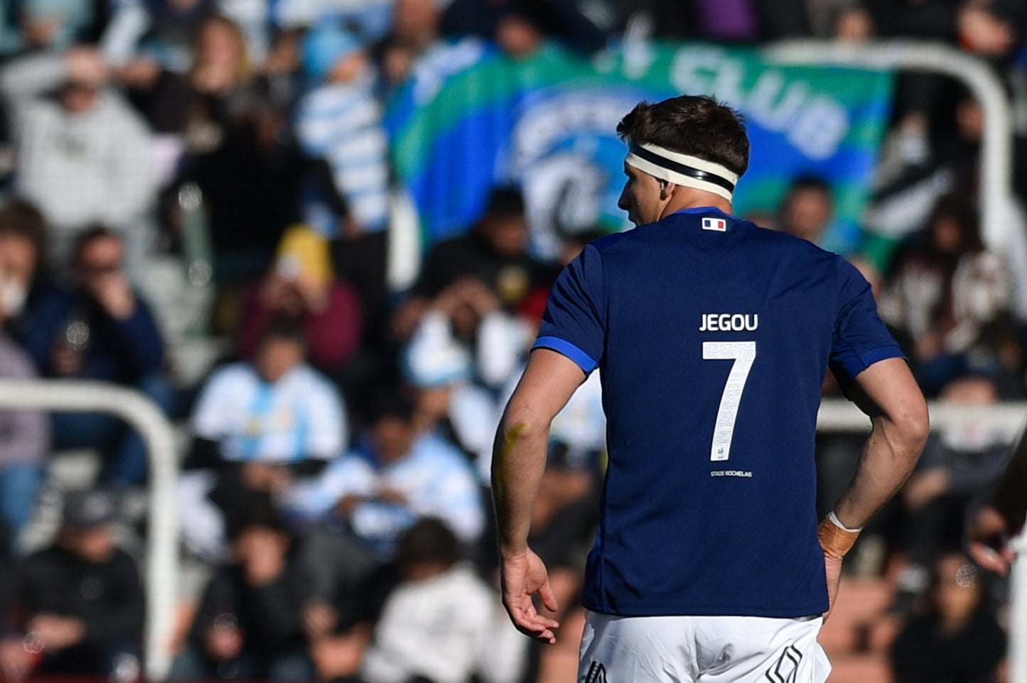 Partido de rugby entre Argentina y Francia