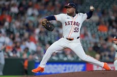 Valdez reparte 10 ponches en 7 innings y Astros arrollan 9-1 a Marlins