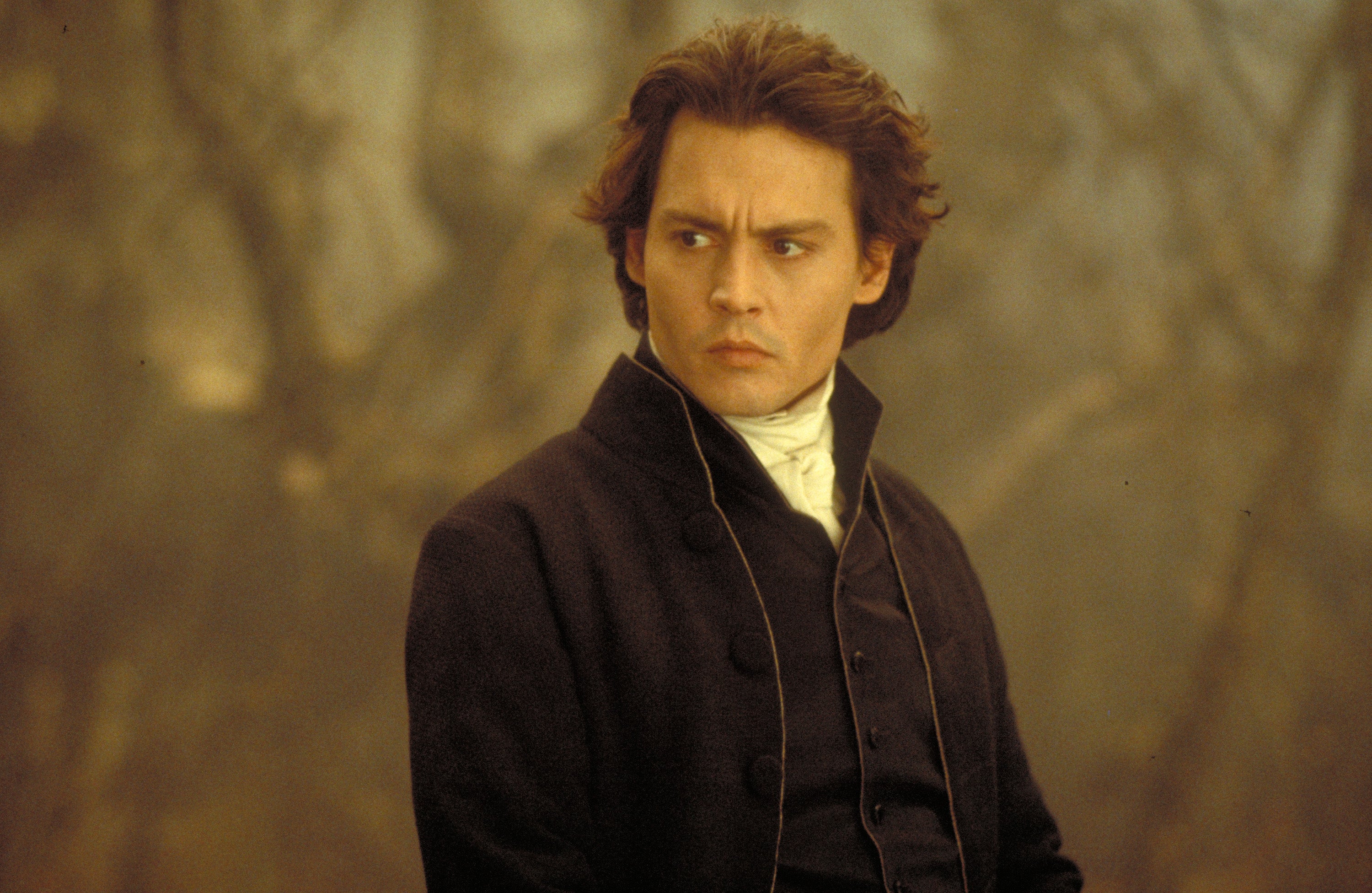 Johnny Depp como Ichabod Crane en ‘La leyenda del jinete sin cabeza’