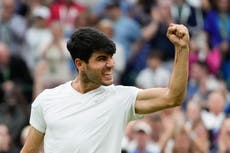 Diferentes estilos en juego en las semis de Wimbledon entre Alcaraz y Medvedev