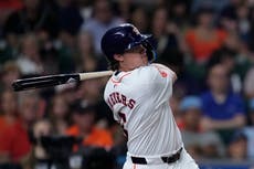 Astros doblegan 6-3 a Marlins y completan barrida en la serie de 3 duelos