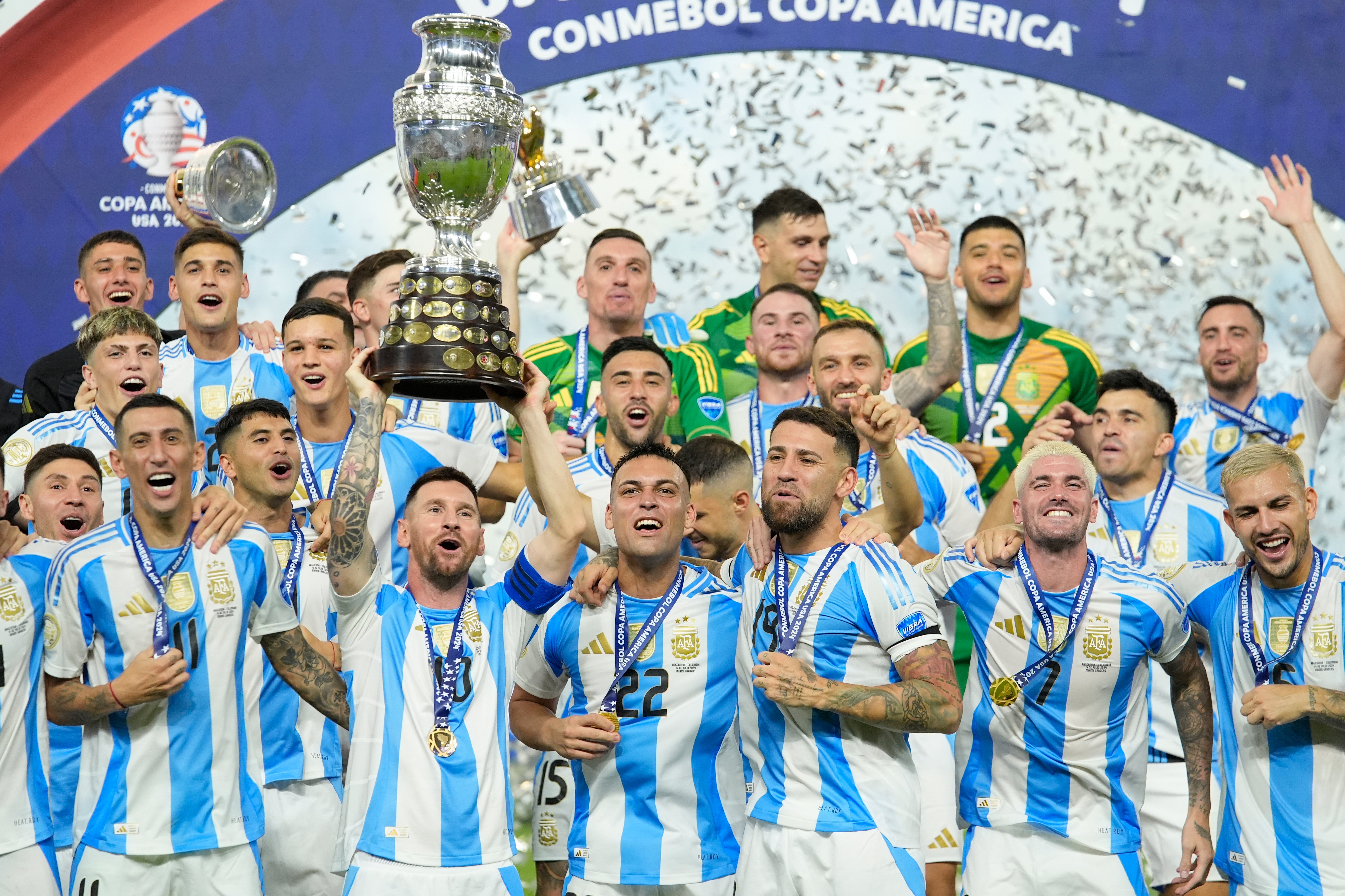 Copa America Soccer Argentina Colombia