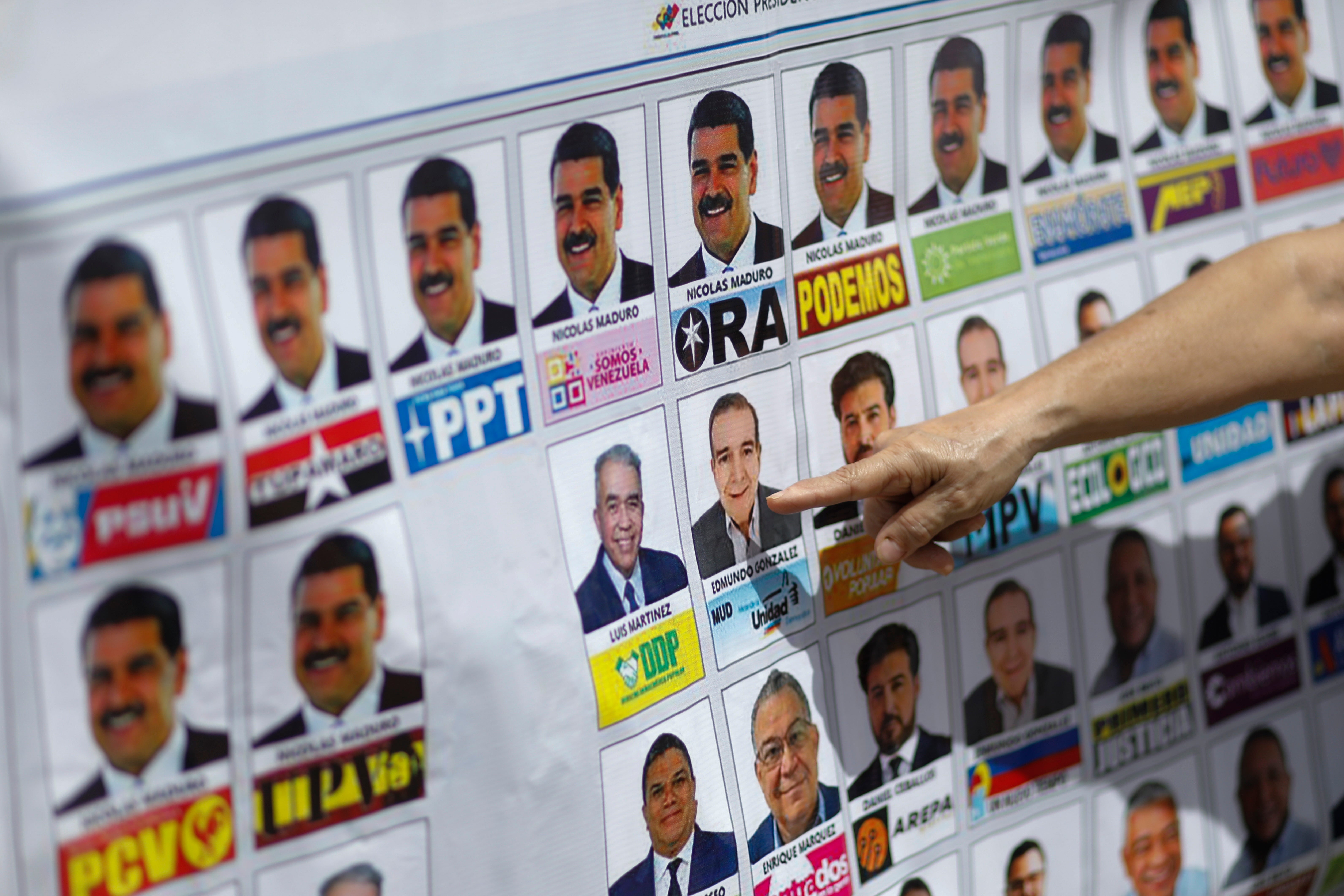 VENEZUELA-ELECCIONES-AMOR