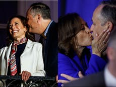 Kamala Harris y Doug Emhoff, una historia de amor de película