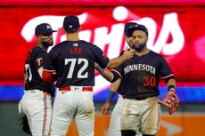 Ober se recupera de jonrón temprano de Harper y Mellizos superan 7-2 a Filis