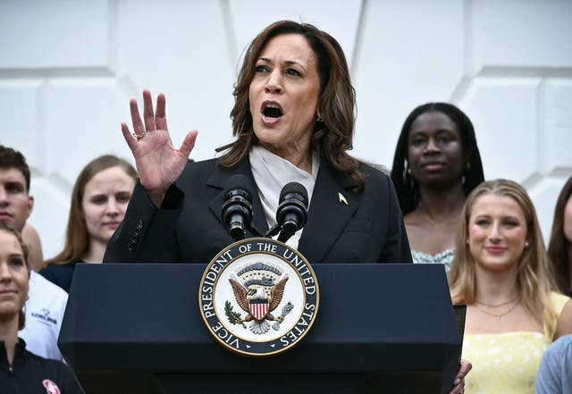 <p>Resurgió un comentario misógino de J. D. Vance de 2021 sobre la vicepresidenta Kamala Harris mientras ella se postula para las elecciones presidenciales </p>