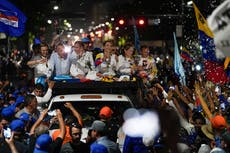 Oposición marcha a uno de sus bastiones en recta final de campaña de presidenciales en Venezuela