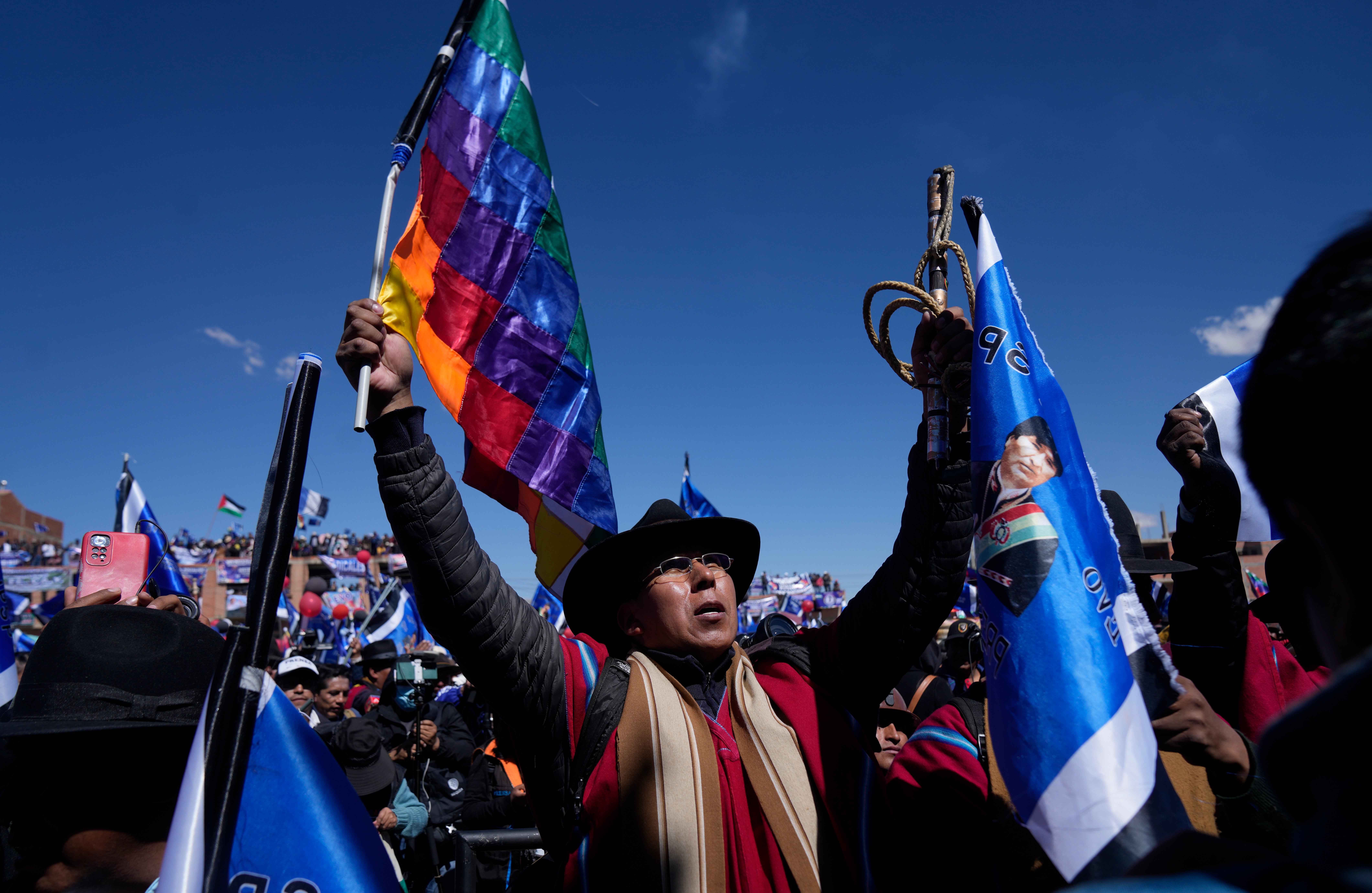 BOLIVIA-MORALES CAMPAÑA
