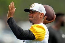 Russell Wilson, marginado de 1ras 2 prácticas de Steelers por problema en pantorrilla