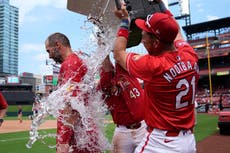 Goldschmidt le da triunfo a Cardenales 4-3 ante Nacionales con jonrón