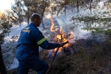 Macedonia del Norte pide ayuda a la UE para combatir incendios que arden en los Balcanes