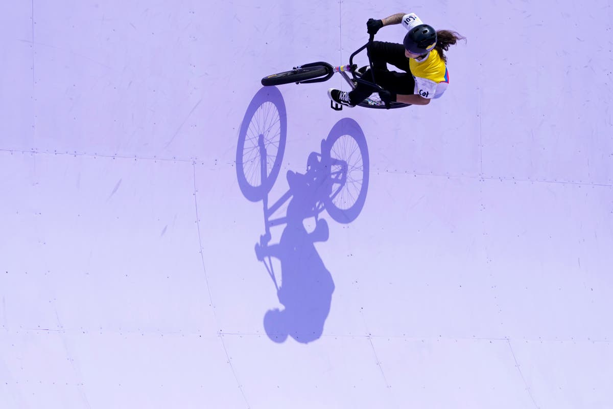 Villegas, from learning tricks on YouTube in Colombia to an Olympic diploma in BMX freestyle in Paris