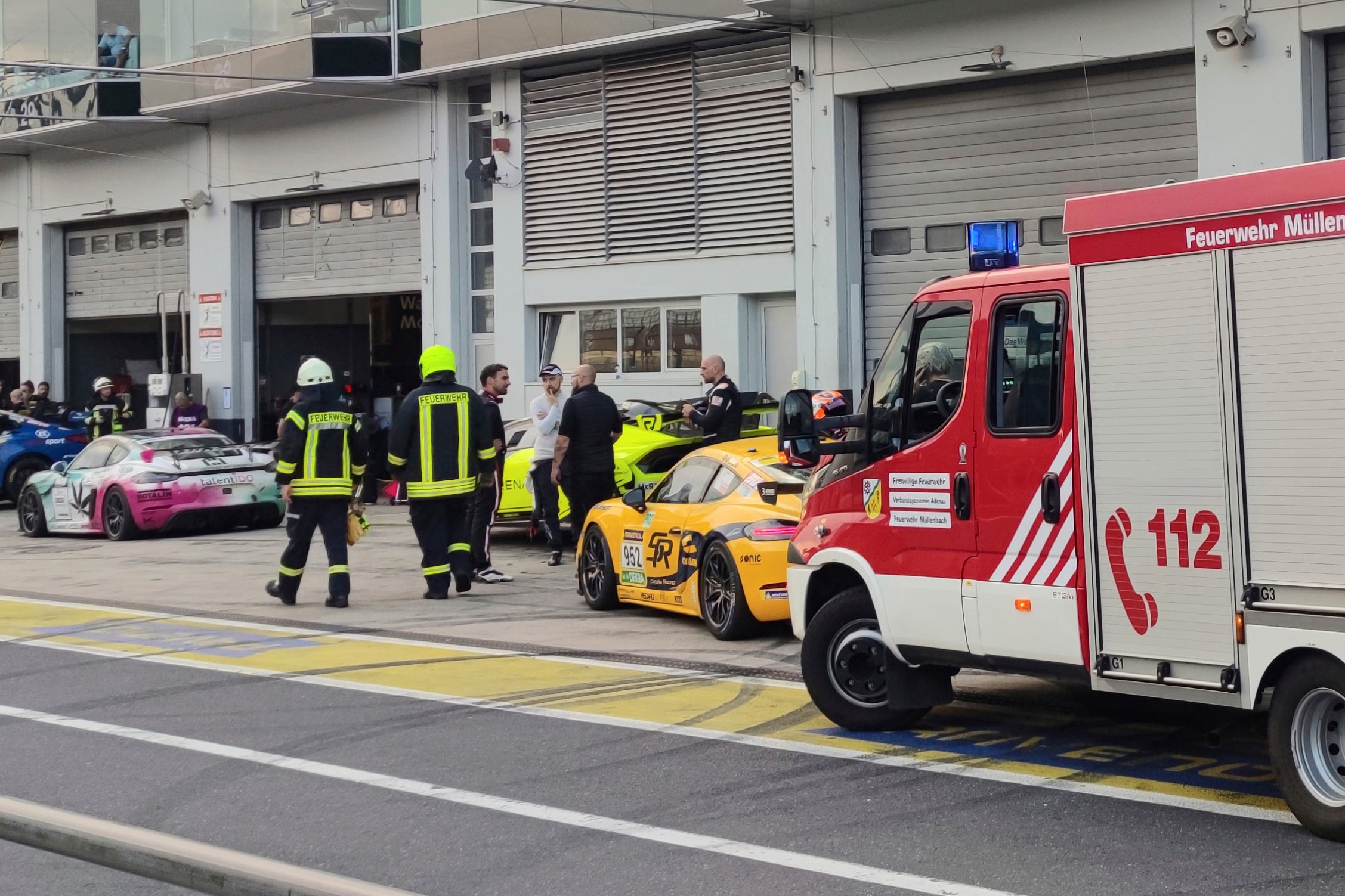 EUR-GEN ALEMANIA-NURBURGRING EXPLOSIÓN