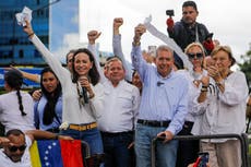 Gobierno y oposición miden fuerzas en Caracas en medio de la incertidumbre que impera tras elección