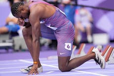 Noah Lyles se clasifica a las semifinales de los 100 metros planos