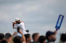 Schauffele y Rahm comparten la cima en una dura pelea por el oro en golf olímpico