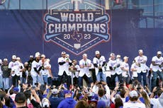 Biden recibirá el jueves a los Rangers campeones de la Serie Mundial