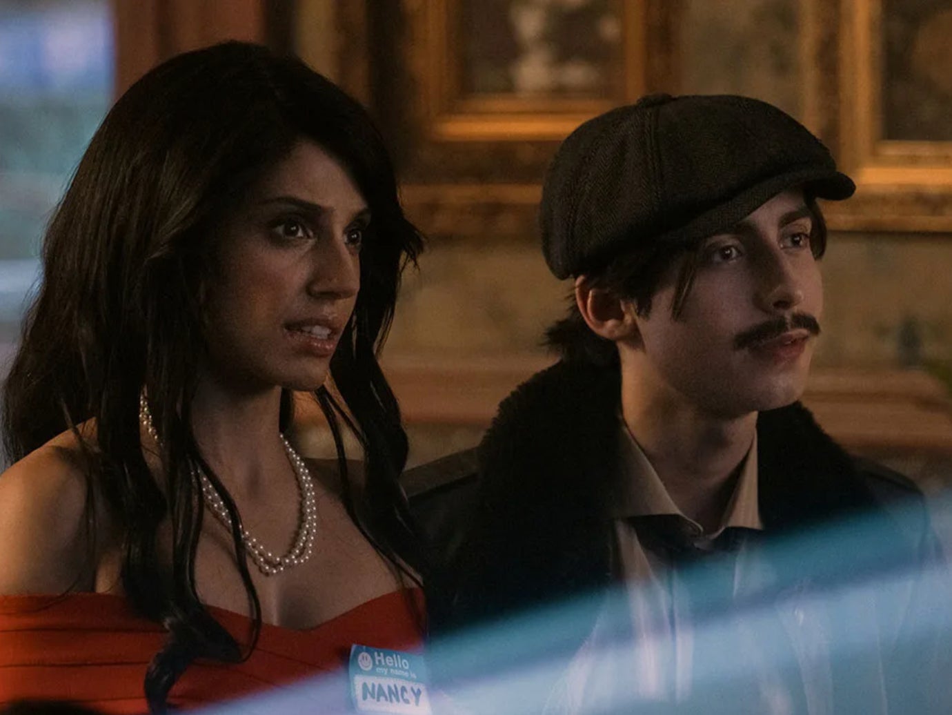 Lila (Ritu Arya) y Five (Aidan Gallaguer) en 'The Umbrella Academy'