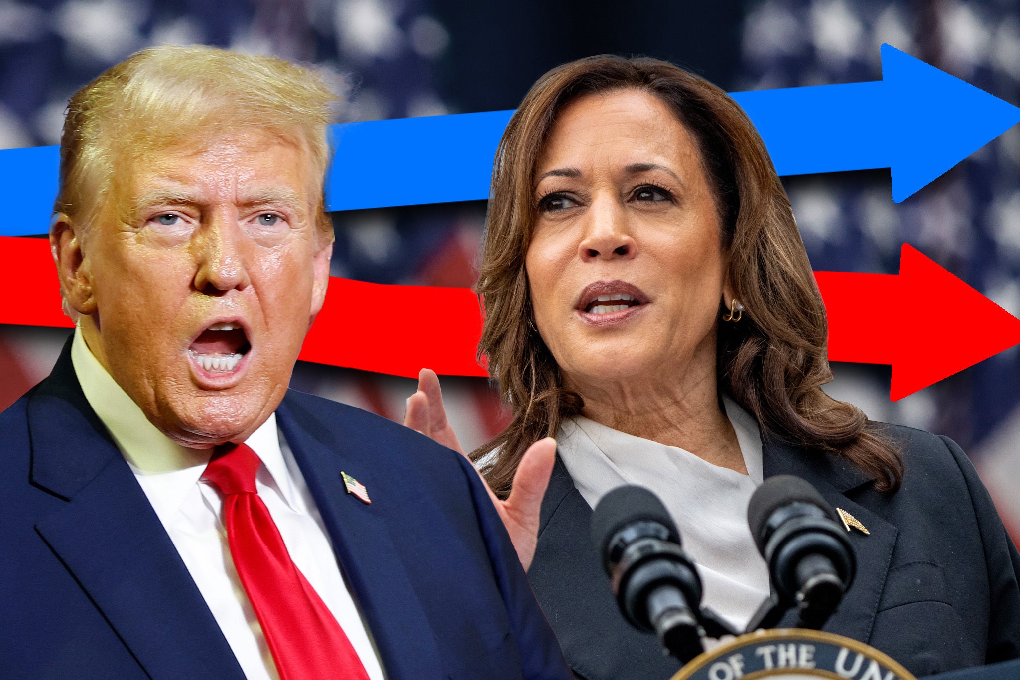 Kamala Harris Aventaja A Trump En Seis Estados Clave, Pero La Contienda ...