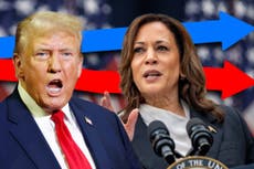 Harris vs. Trump: la batalla por los estados disputados se intensifica