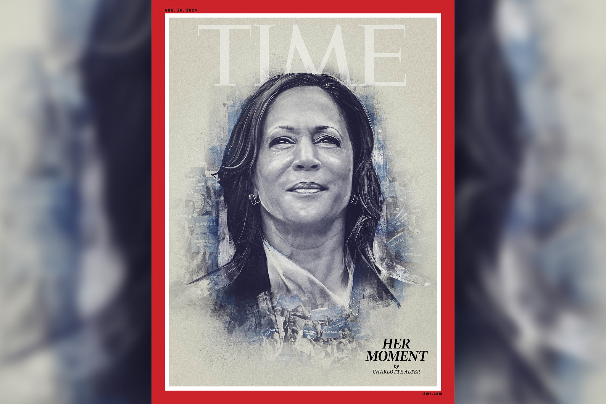 Kamala Harris aparece en la portada de la última edición de la revista Time , acompañada por un artículo titulado “The Reintroduction of Kamala Harris” (La nueva presentación de Kamala Harris)