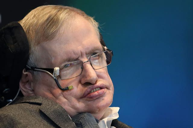 <p>Stephen Hawking</p>