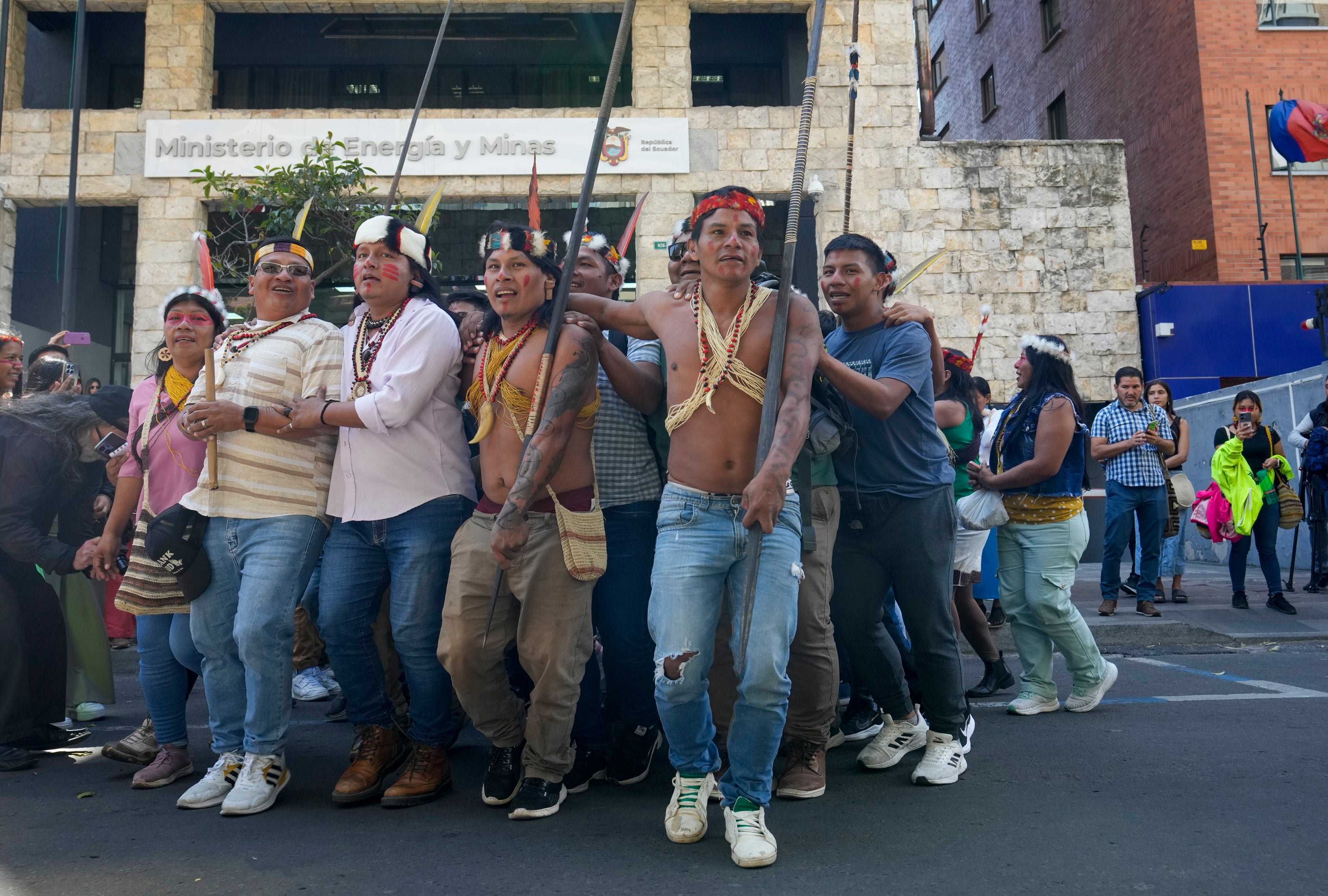 ECUADOR-INDÍGENAS PETRÓLEO