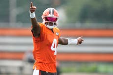 ¿La tercera campaña será la vencida de Deshaun Watson con Browns?