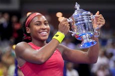 Gauff llega lejos de su mejor momento a la defensa de su título en el US Open