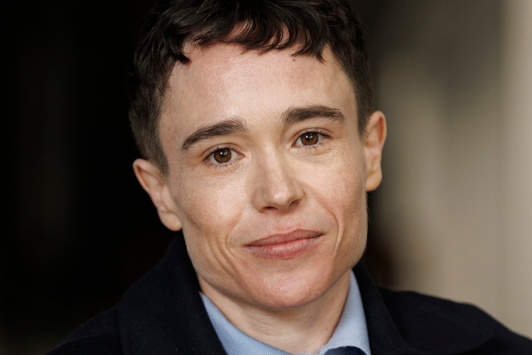 Elliot Page asiste a un acto en el BFI Southbank de Londres, Reino Unido, en marzo de 2024
