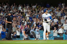 Ohtani pone fin a juego con grand slam y llega a club de los 40-40, en triunfo de Dodgers ante Rays