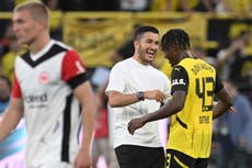 Dortmund se estrena con victoria 2-0 ante Frankfurt gracias a doblete de Gittens