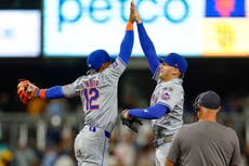 Grand slam y batazo solitario de Lindor llevan a Mets a victoria por 7-1 contra Padres